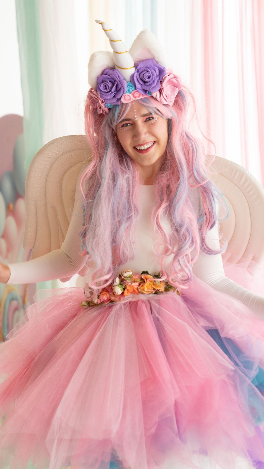 Buche Einhorn für ein Kindergeburtstag.